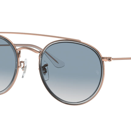 Ray-Ban RB3647N Round Sunglasses  90683F-Copper 51-145-22 - Color Map Copper