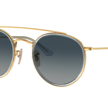 Ray-Ban RB3647N Round Sunglasses  91233M-Arista Gold 51-145-22 - Color Map Gold