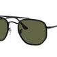 Ray-Ban THE MARSHAL II RB3648M Irregular Sunglasses  002/58-Black 52-145-23 - Color Map Black