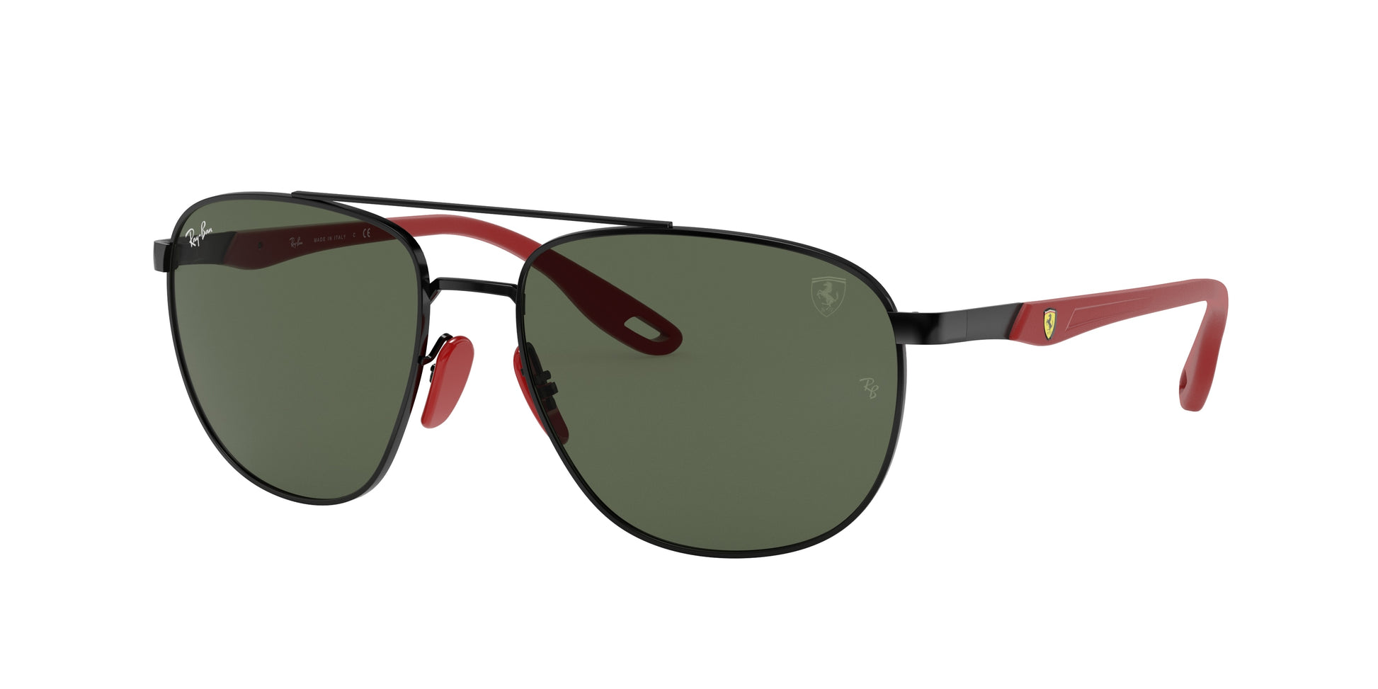 Ray-Ban RB3659M Square Sunglasses  F02871-Black 57-140-17 - Color Map Black
