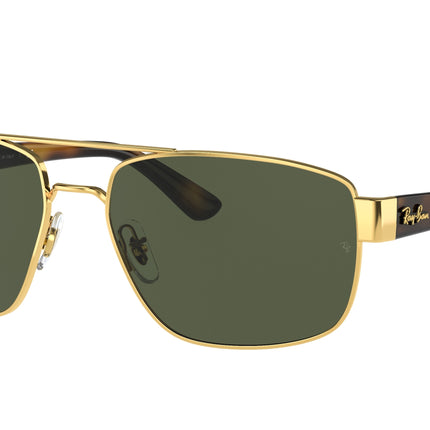 Ray-Ban RB3663 Irregular Sunglasses  001/31-Arista Gold 60-140-17 - Color Map Gold