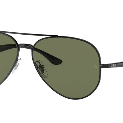 Ray-Ban RB3675 Pilot Sunglasses  002/58-Black 58-135-14 - Color Map Black