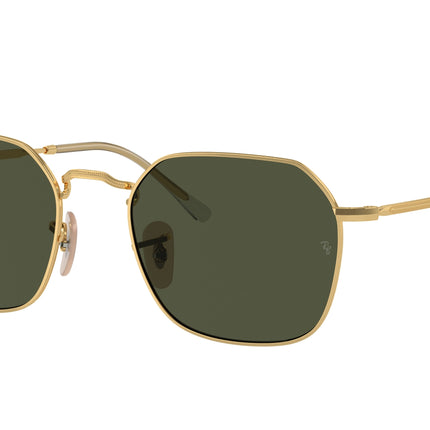 Ray-Ban JIM RB3694 Irregular Sunglasses  001/31-Arista Gold 55-145-20 - Color Map Gold