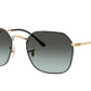 Ray-Ban JIM RB3694 Irregular Sunglasses  9271GK-Black On Arista 55-145-20 - Color Map Black