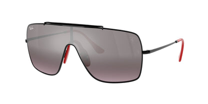 Ray-Ban RB3697M Square Sunglasses  F009Y3-Black 0-140-135 - Color Map Black