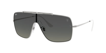 Ray-Ban RB3697M Square Sunglasses  F1048G-Silver 0-140-135 - Color Map Silver