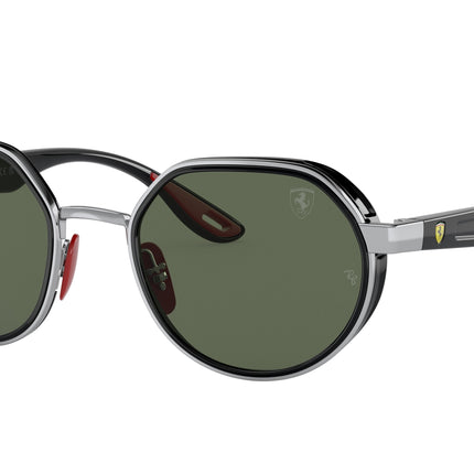 Ray-Ban RB3703M Irregular Sunglasses  F00771-Silver 51-145-21 - Color Map Silver