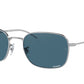 Ray-Ban RB3706 Pillow Sunglasses  003/S2-Silver 57-145-20 - Color Map Silver
