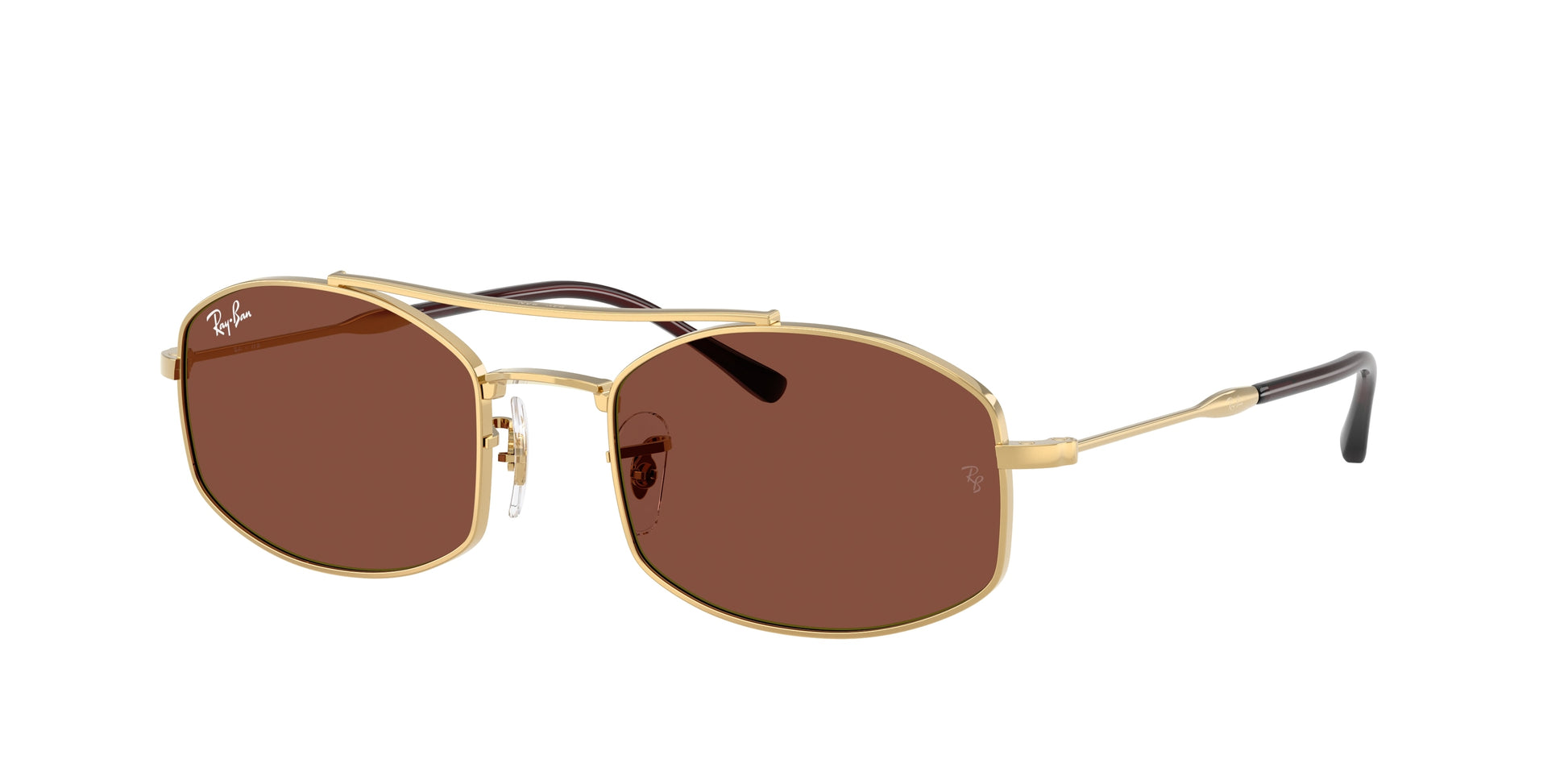 Ray-Ban RB3719 Oval Sunglasses  001/C5-Arista Gold 54-145-20 - Color Map Gold
