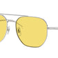Ray-Ban RB3724D Irregular Sunglasses  003/85-Silver 59-145-18 - Color Map Silver