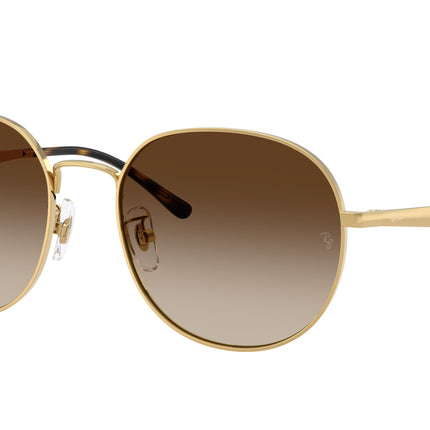 Ray-Ban RB3727D Phantos Sunglasses  001/13-Arista Gold 57-145-19 - Color Map Gold