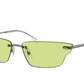 Ray-Ban ANH RB3731 Irregular Sunglasses  004/2-Gunmetal 66-145-15 - Color Map Grey