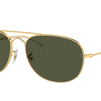 Ray-Ban BAIN BRIDGE RB3735 Pilot Sunglasses  001/31-Arista Gold 60-145-17 - Color Map Gold