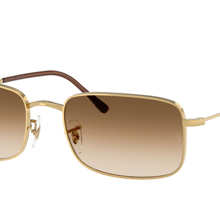 Ray-Ban RB3746 Rectangle Sunglasses  001/51-Arista Gold 59-145-20 - Color Map Gold