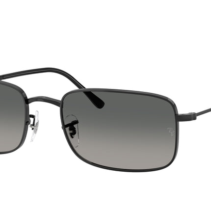 Ray-Ban RB3746 Rectangle Sunglasses  002/71-Black 59-145-20 - Color Map Black