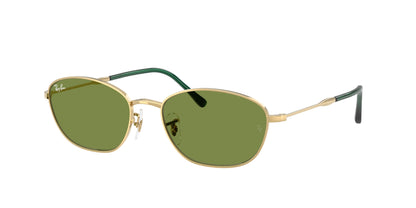 Ray-Ban RB3749 Irregular Sunglasses  001/4E-Arista Gold 58-145-18 - Color Map Gold