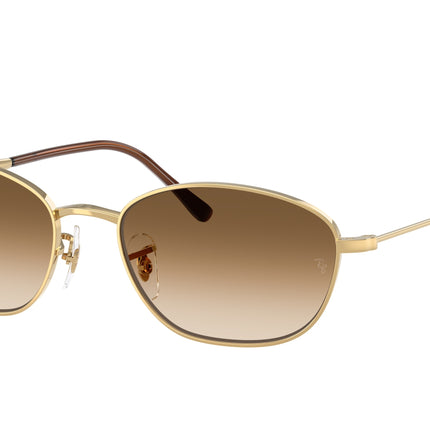 Ray-Ban RB3749 Irregular Sunglasses  001/51-Arista Gold 58-145-18 - Color Map Gold