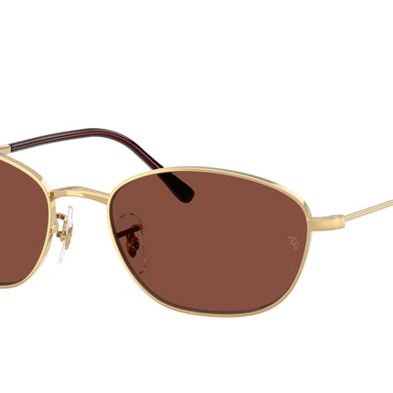 Ray-Ban RB3749 Irregular Sunglasses  001/C5-Arista Gold 58-145-18 - Color Map Gold