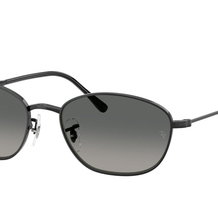 Ray-Ban RB3749 Irregular Sunglasses  002/71-Black 58-145-18 - Color Map Black