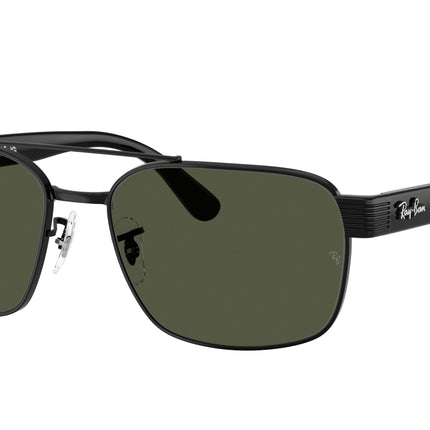 Ray-Ban RB3751 Square Sunglasses  002/31-Black 61-145-17 - Color Map Black