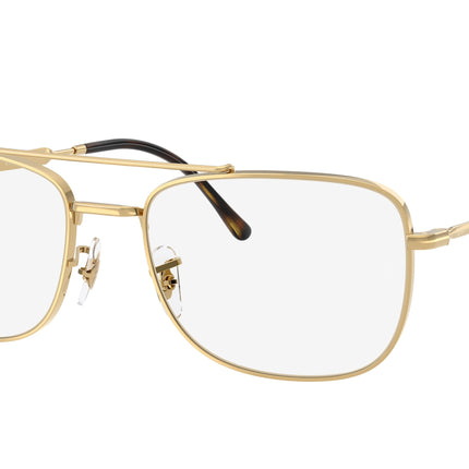 Ray-Ban RB3755 Rectangle Sunglasses  001/GG-Arista Gold 62-145-19 - Color Map Gold