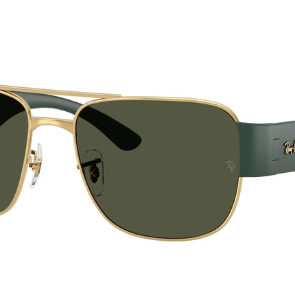Ray-Ban RB3756 Square Sunglasses  001/31-Gold 59-140-18 - Color Map Gold