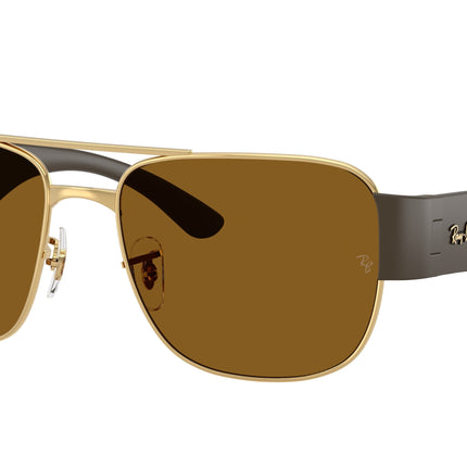 Ray-Ban RB3756 Square Sunglasses  001/33-Arista Gold 59-140-18 - Color Map Gold