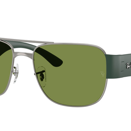 Ray-Ban RB3756 Square Sunglasses  004/4E-Gunmetal 59-140-18 - Color Map Grey