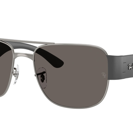 Ray-Ban RB3756 Square Sunglasses  004/B1-Gunmetal 59-140-18 - Color Map Grey