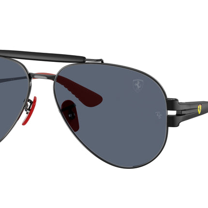 Ray-Ban RB3762M Phantos Sunglasses  F00987-Black 58-140-14 - Color Map Black