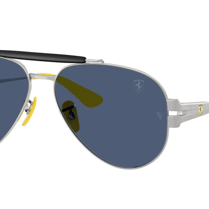 Ray-Ban RB3762M Phantos Sunglasses  F06480-Silver 58-140-14 - Color Map Silver