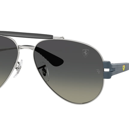 Ray-Ban RB3762M Phantos Sunglasses  F12311-Silver 58-140-14 - Color Map Silver