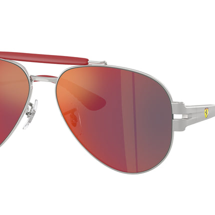 Ray-Ban RB3762M Phantos Sunglasses  F1256P-Silver 58-140-14 - Color Map Silver