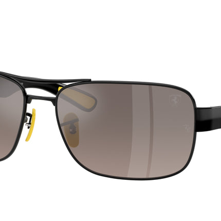 Ray-Ban RB3763M Square Sunglasses  F1205J-Black 64-135-17 - Color Map Black