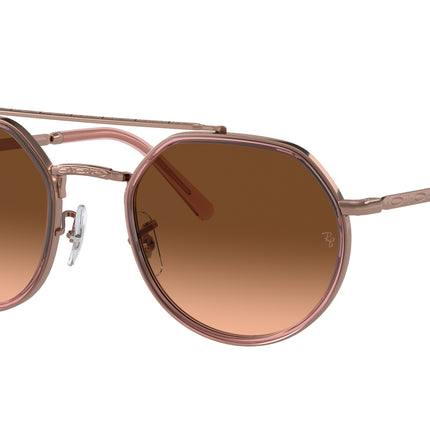 Ray-Ban RB3765 Irregular Sunglasses  9069A5-Copper 53-145-22 - Color Map Copper