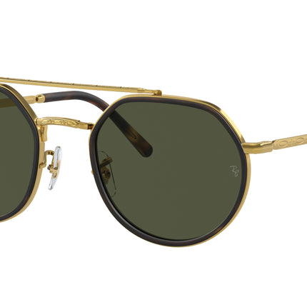 Ray-Ban RB3765 Irregular Sunglasses  919631-Legend Gold 53-145-22 - Color Map Gold