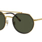 Ray-Ban RB3765 Irregular Sunglasses  919631-Legend Gold 53-145-22 - Color Map Gold