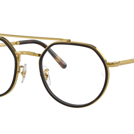 Ray-Ban RB3765 Irregular Sunglasses  9196GI-Gold 53-145-22 - Color Map Gold