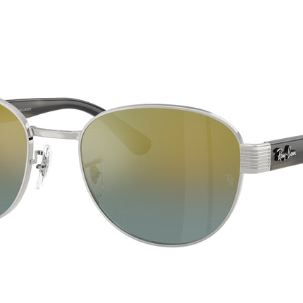 Ray-Ban RB3766CH Square Sunglasses  003/J0-Silver 56-145-20 - Color Map Silver