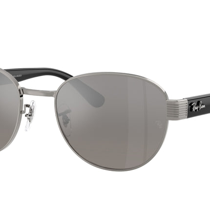 Ray-Ban RB3766CH Square Sunglasses  004/5J-Gunmetal 56-145-20 - Color Map Grey