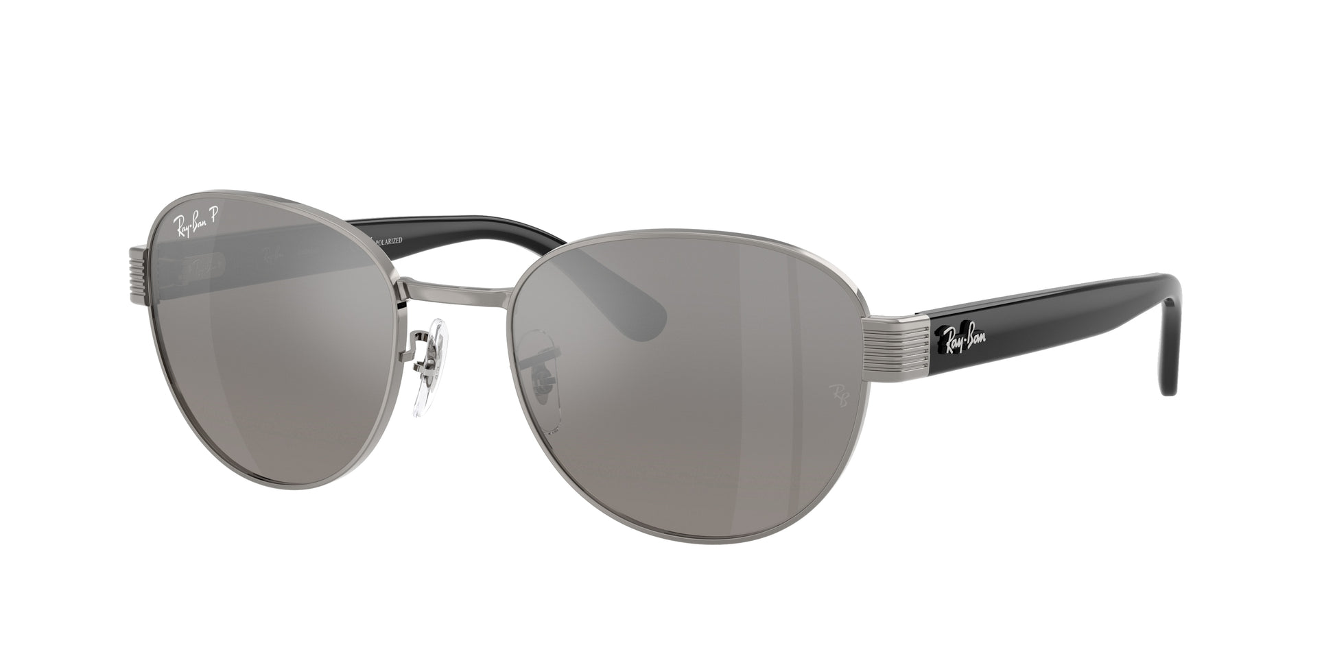 Ray-Ban RB3766CH Square Sunglasses  004/5J-Gunmetal 56-145-20 - Color Map Grey