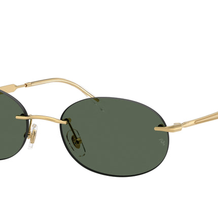 Ray-Ban RB3767 Oval Sunglasses  001/71-Arista Gold 54-145-18 - Color Map Gold