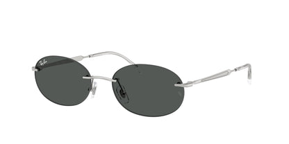 Ray-Ban RB3767 Oval Sunglasses  003/87-Silver 54-145-18 - Color Map Silver
