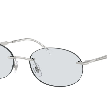 Ray-Ban RB3767 Oval Sunglasses  003/MF-Silver 54-145-18 - Color Map Silver