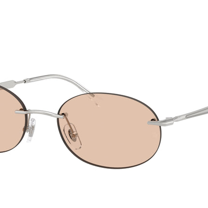 Ray-Ban RB3767 Oval Sunglasses  003/MG-Silver 54-145-18 - Color Map Silver