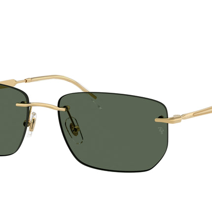 Ray-Ban RB3768 Irregular Sunglasses  001/71-Arista Gold 56-145-17 - Color Map Gold