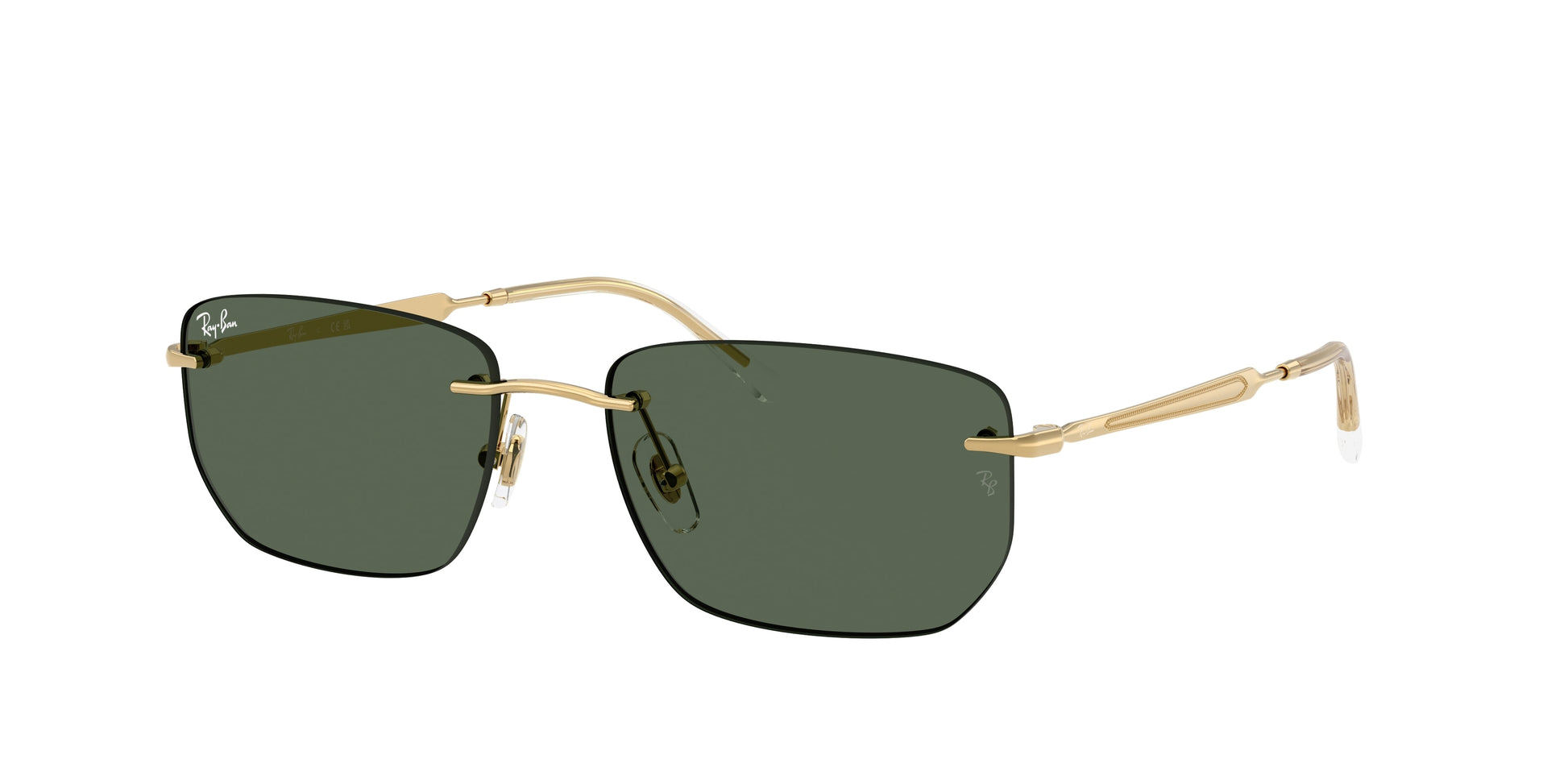 Ray-Ban RB3768 Irregular Sunglasses  001/71-Arista Gold 56-145-17 - Color Map Gold