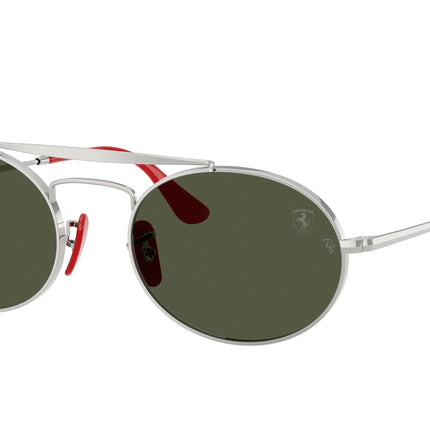 Ray-Ban RB3775M Oval Sunglasses  F00731-Silver 54-140-20 - Color Map Silver