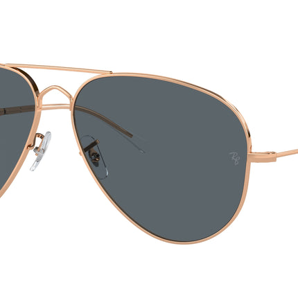 Ray-Ban OLD AVIATOR RB3825 Pilot Sunglasses  9202R5-Rose Gold 62-145-14 - Color Map Gold