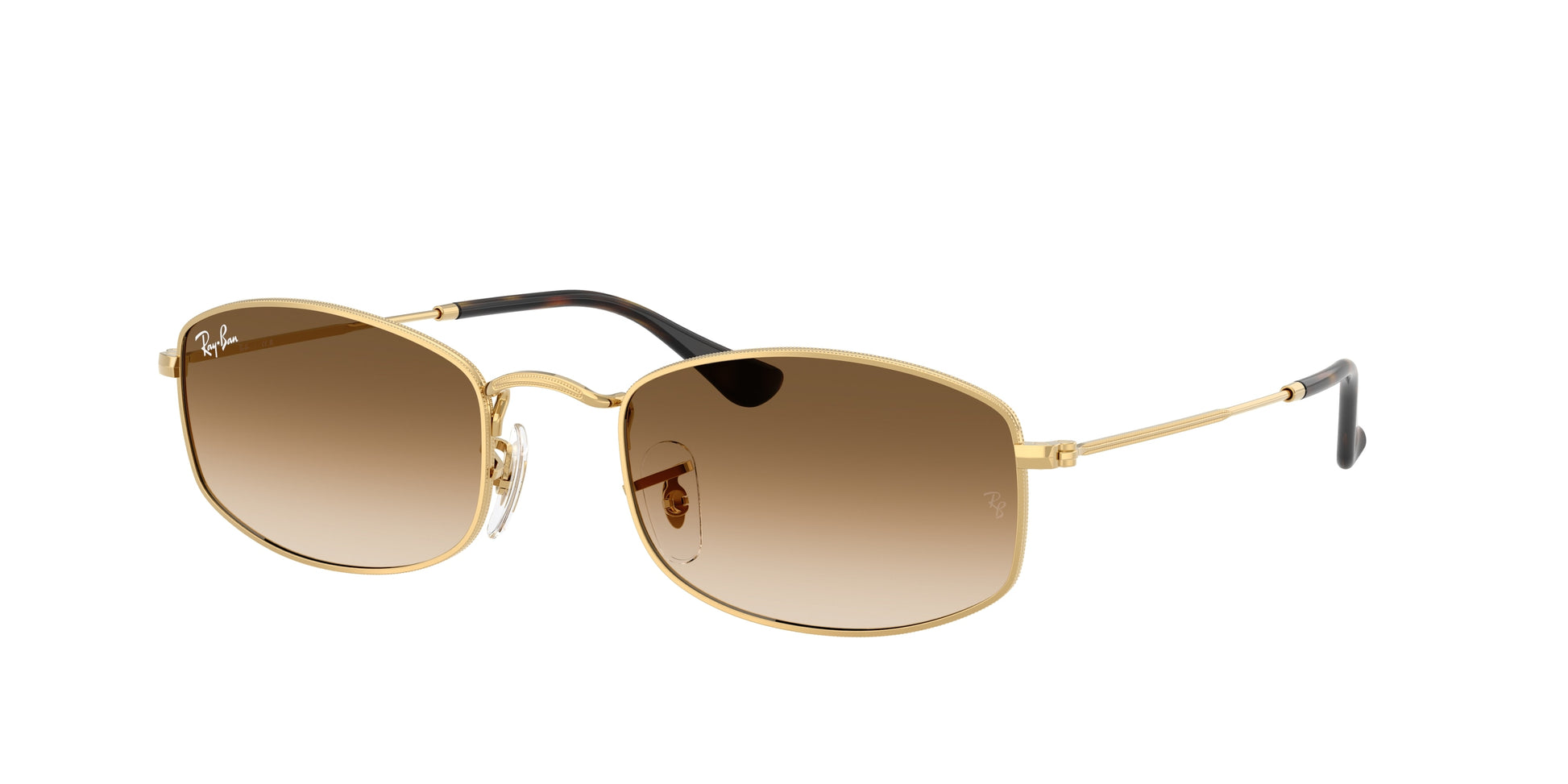 Ray-Ban RB3832 Irregular Sunglasses  001/51-Arista Gold 55-145-21 - Color Map Gold